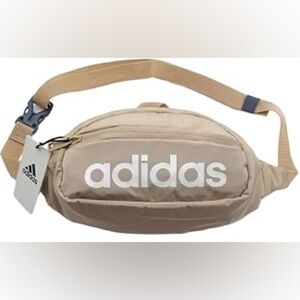 Adidas Tan Belt Bag Sporty Minimalist Design